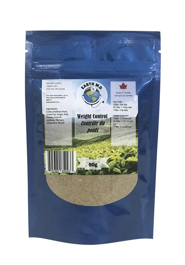 Supplément pour animaux de compagnie Earth M.D. Weight Control