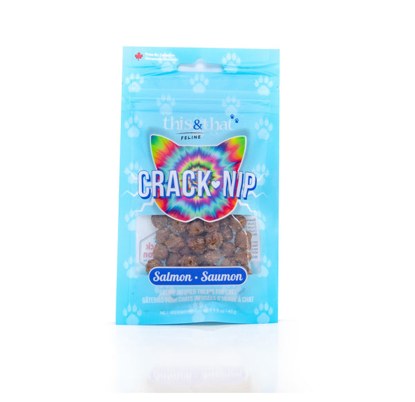 This & That Crack Nip Salmon Cat Treats