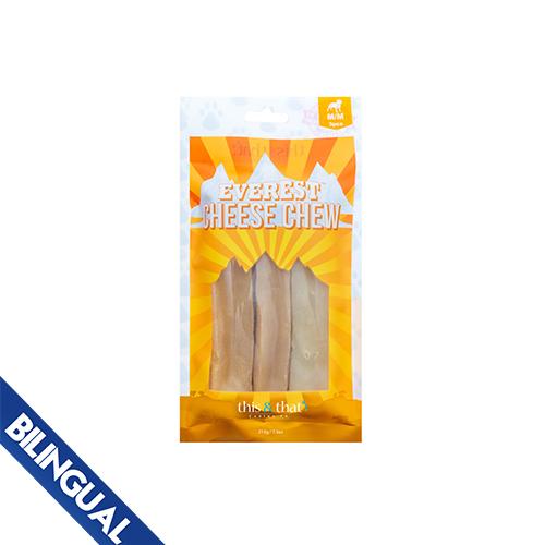 This & That Chew This Everest Cheese Chew Dog Treats