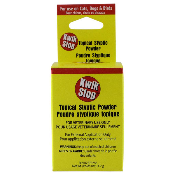 Miracle Care Kwik Stop Topical Styptic Powder for Pets