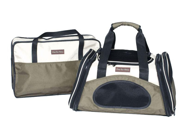 One For Pets Sac transporteur jetable The One Bag, olive