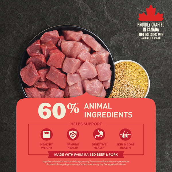 ACANA Healthy Grains Ranch-Raised Red Meat Dry Dog Food