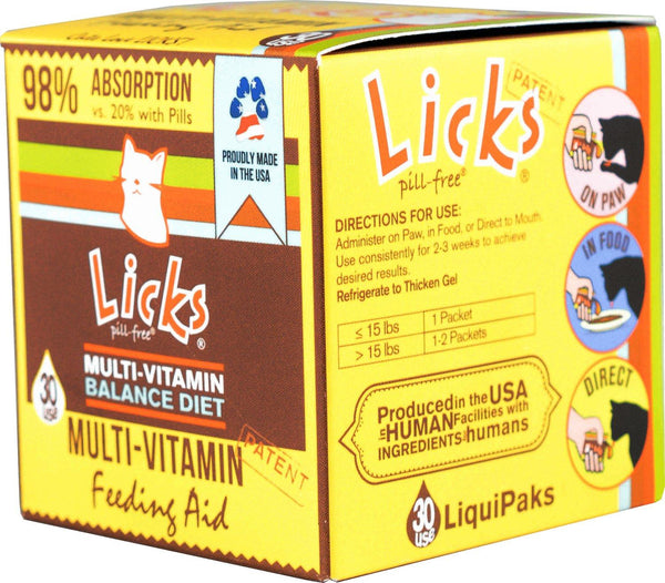Licks Pill-Free Multi-Vitamin Cat Supplement