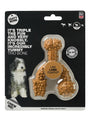 Tasty Bone Nylon Trio Bone Agneau Jouet pour chien