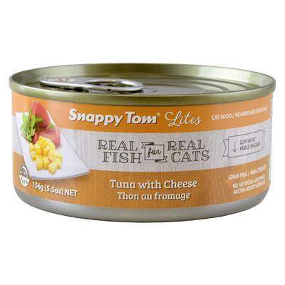 Nourriture humide pour chats Snappy Tom au thon et au fromage