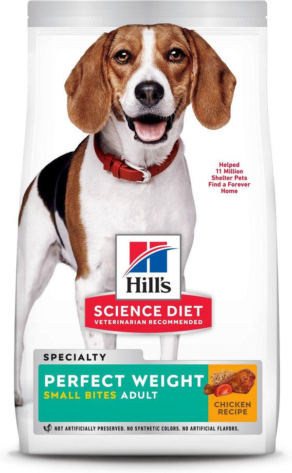 Hill's Science Diet Perfect Weight Small Bites Chicken Adult Dry Dog Food