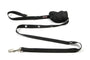 Smoochy Poochy Nylon Hands-Free Dog Leash, Black