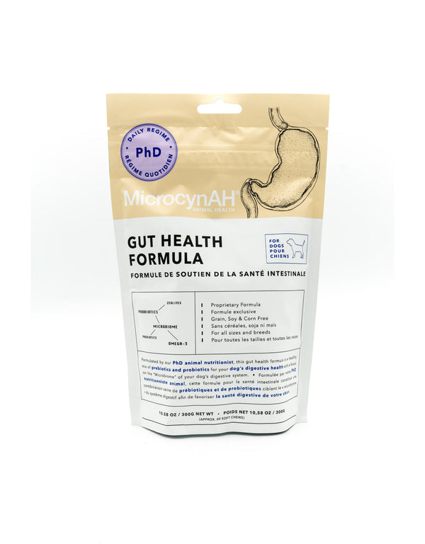 MicrocynAH PhD Daily Regime Gut Health Dog Treats