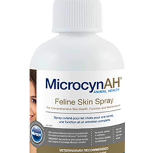 MicrocynAH Feline Wound and Skin Care Liquid