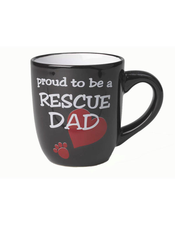 PetRageous Proud To Be A Rescue Dad Mug