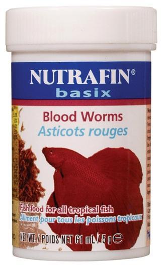 Nutrafin Basix Bloodworms Freeze-Dried Fish Food
