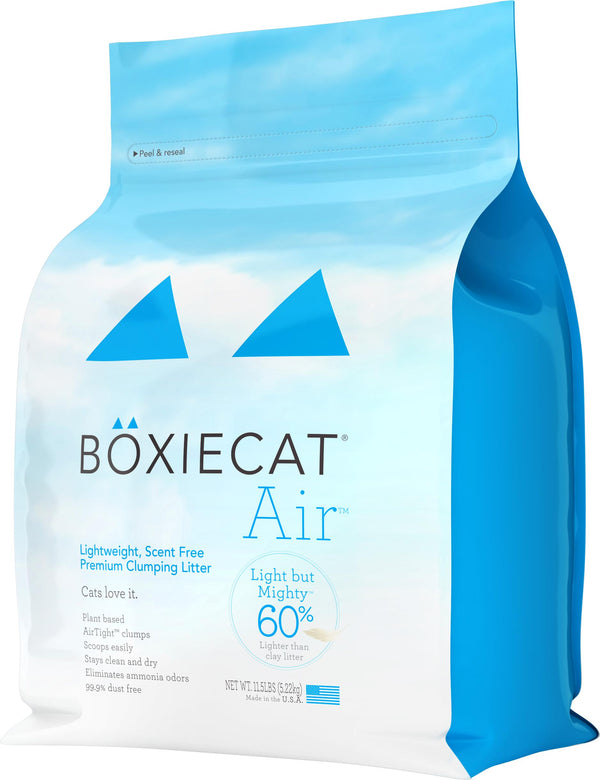 Boxiecat Air Lightweight Scent Free Premium Clumping Cat Litter