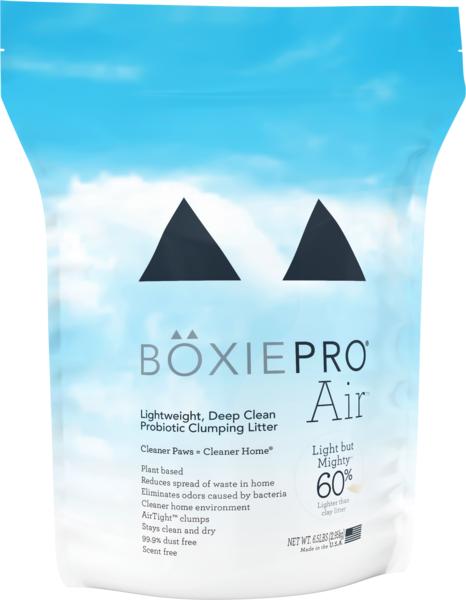 Boxiecat BoxiePro Air Lightweight Deep Clean Probiotic Clumping Cat Litter