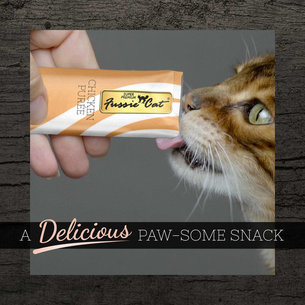 Fussie Cat Chicken Puree Cat Treats