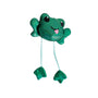 Petstages Jouet chat grenouille Toss N Dangle, vert