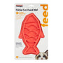 Petstages Tapis distributeur lent Fushie Fun pour chat, rose