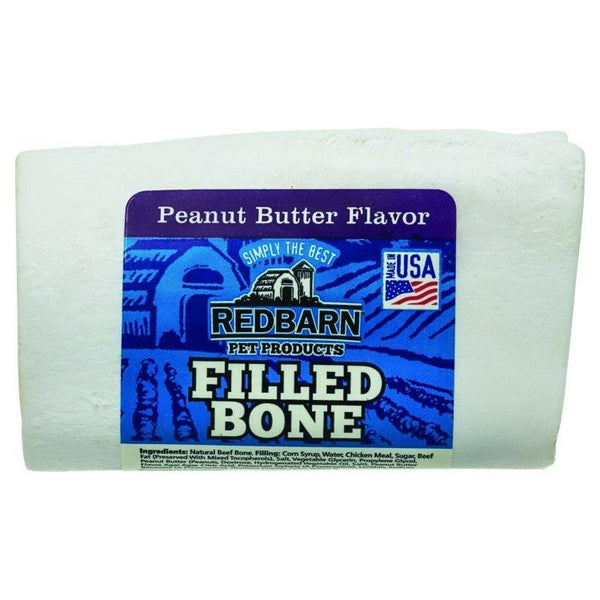 Redbarn Peanut Butter Filled Bone Dog Treats