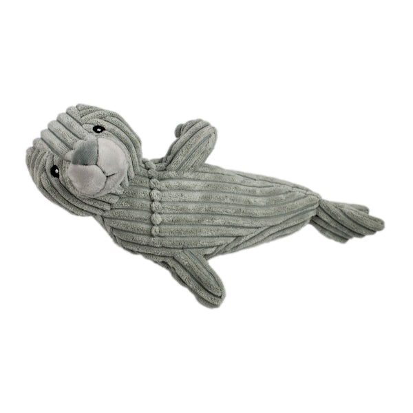 Tall Tails Crunch Seal Dog Toy, 14-in