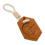 Tall Tails Natural Leather Go Fish Tug Dog Toy, 13-in