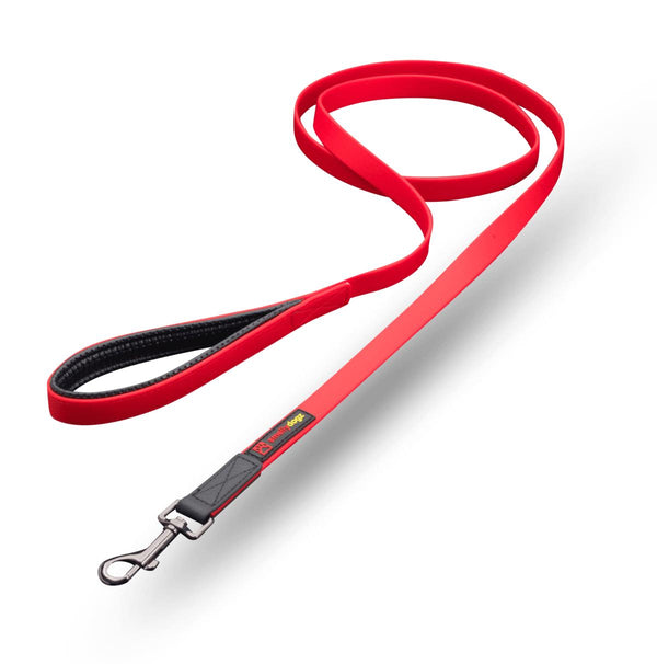 smellydogz Comfort Dog Leash, Red