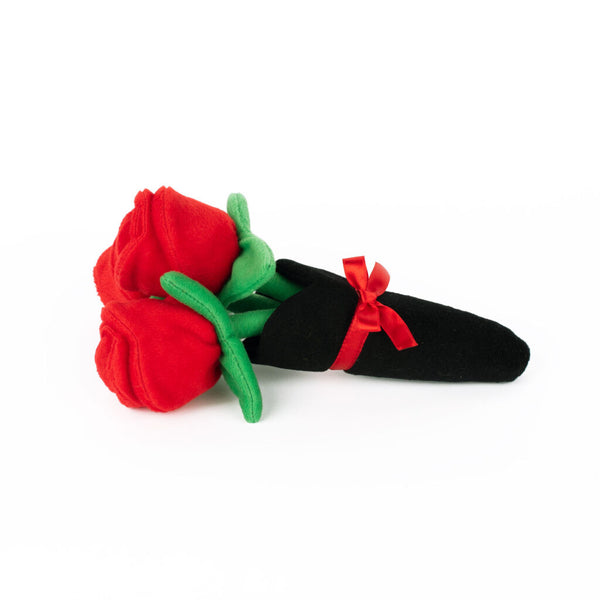 ZippyPaws Valentine Bouquet of Roses Dog Toy