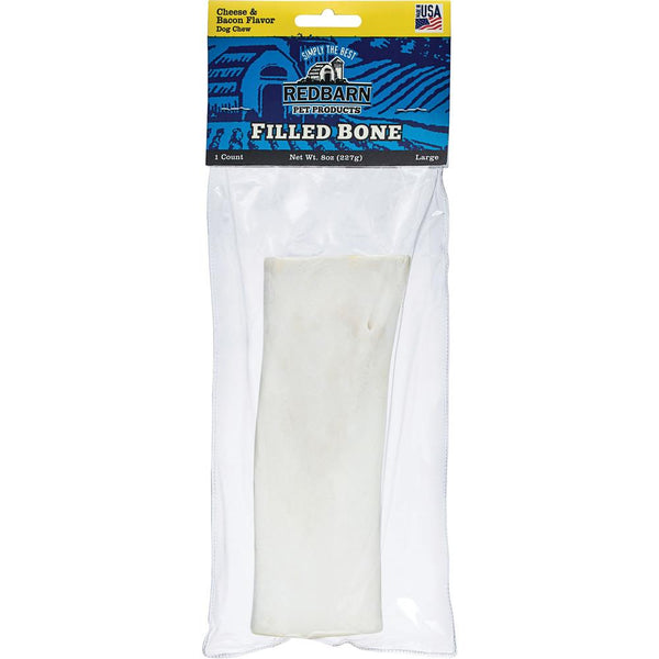 Redbarn Filled Bone Cheese & Bacon Dog Treats