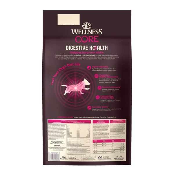 Wellness CORE Digestive Health Small Breed Chicken Dry Dog Food