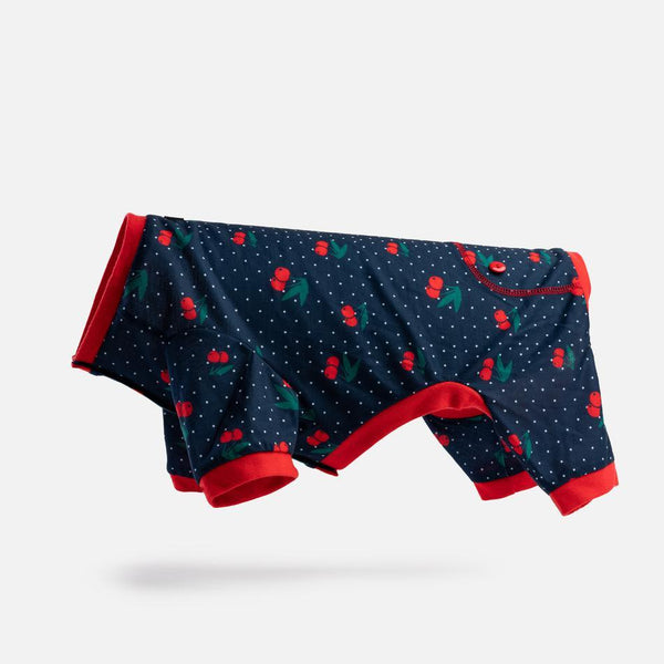 Silver Paw Pyjama pour chien Fruits, Cerise