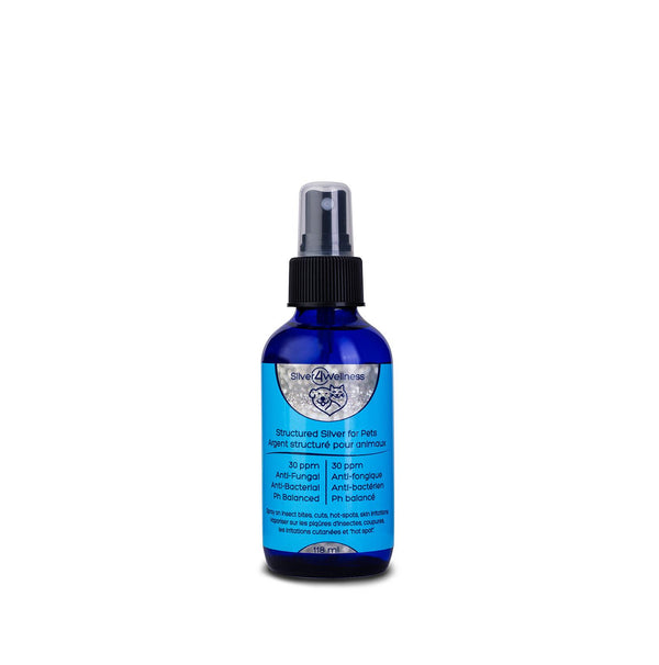 Silver4Wellness Spray Solution d’Argent Structuré pour Animaux