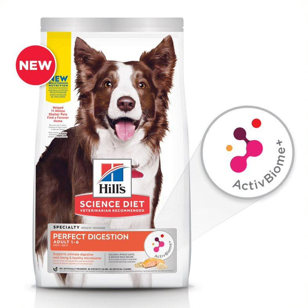 Hill's Science Diet Adult Perfect Digestion Salmon Dry Dog Food