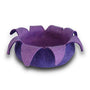Dharma Dog Karma Cat Panier pour animaux en laine Petal, Violet