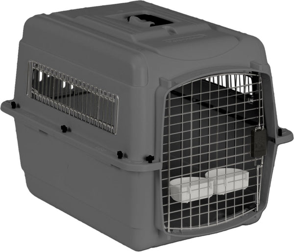 Petmate Sky Kennel Pet Carrier, Grey