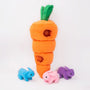 ZippyPaws Jouet pour chien Zippy Burrow Easter Carrot, 18 x 6 x 6 in