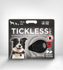 Tickless Classic Répulsif ultrasonique anti-tiques et puces pour chiens, Noir