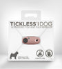 Tickless Mini Répulsif ultrasonique anti-tiques et puces pour chiens, Or rose