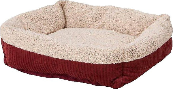 Aspen Pet Self Warming Pet Bed, Warm Spice/Cream