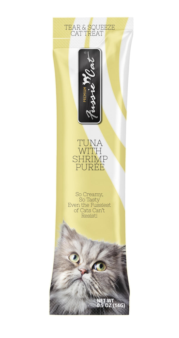 Fussie Cat Tuna with Shrimp Puree Cat Treats