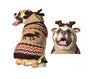 Chilly Dog Hand Knit Wool Moosey Hoodie Dog Sweater