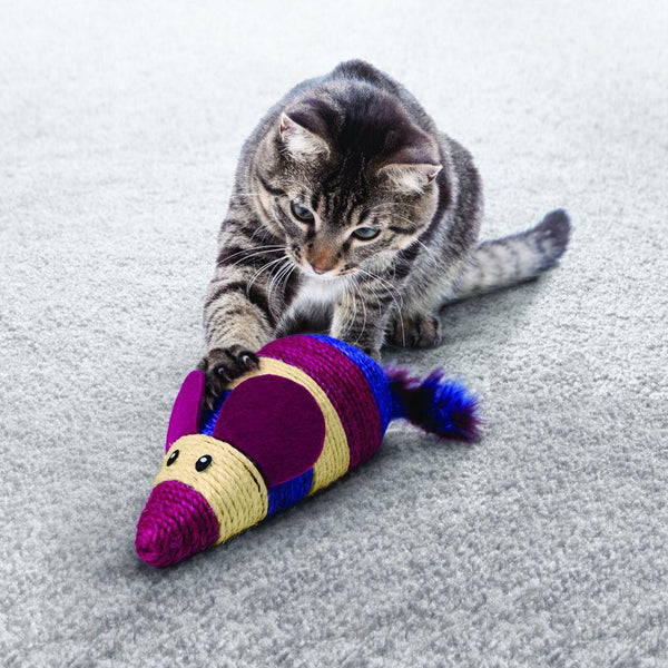 KONG Wrangler Scratch Mouse Cat Toy