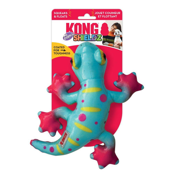 KONG Shieldz Tropics Gecko Jouet pour chien