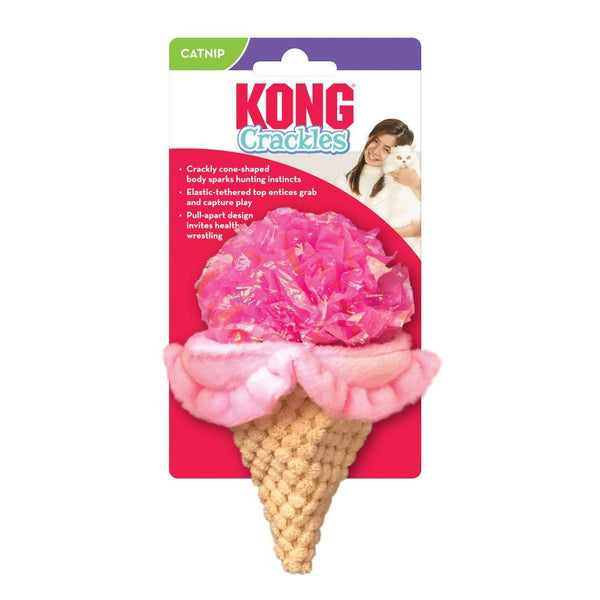 KONG Crackles Scoopz Cat Toy, Assorted