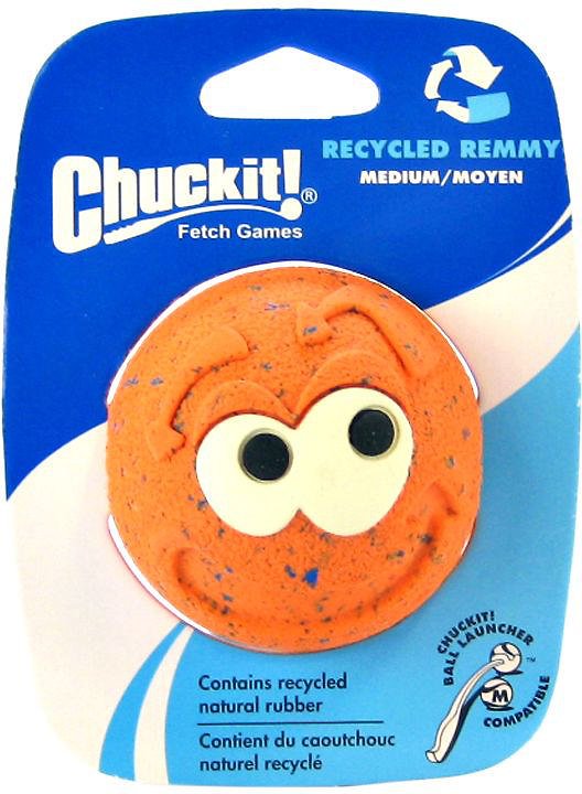 Chuckit! Recycled Remmy Ball, Color Varies, Medium