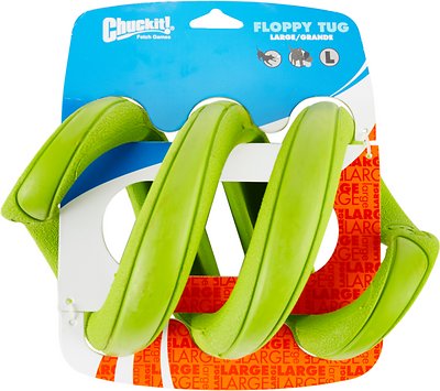 Chuckit! Floppy Tug Dog Toy, Color Varies
