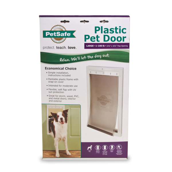 PetSafe Plastic Pet Door, White