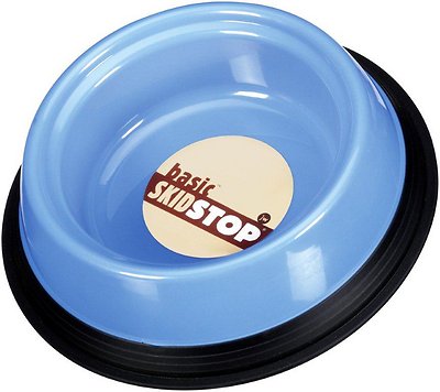 JW Pet Skid Stop Basic Pet Bowls, Color Varies