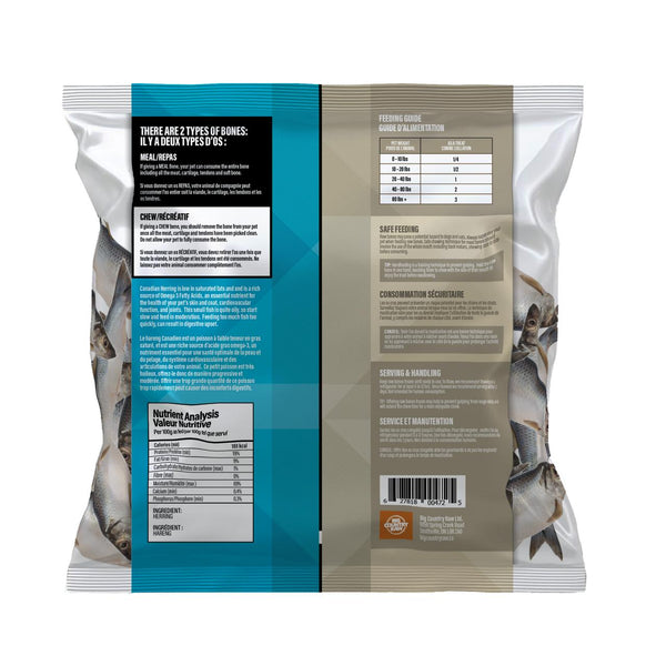 Big Country Raw Whole Herring Frozen Dog & Cat Treats