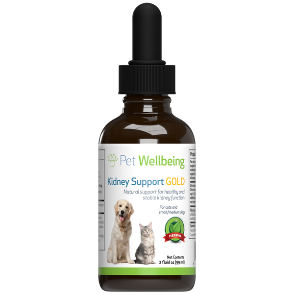 Pet Wellbeing Kidney Support Gold