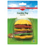 Kaytee Jouet combo Hamburger croustillant et en bois pour petits animaux.
