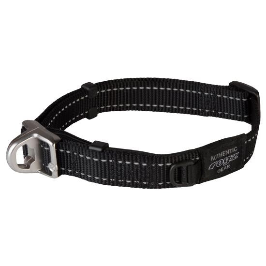 Rogz Collier de sécurité pour chien, noir