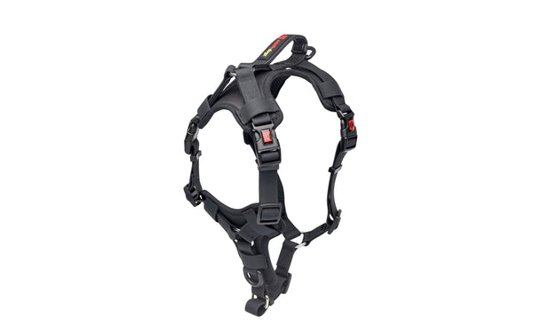 smellydogz No Pull Comfort Dog Harness, Black